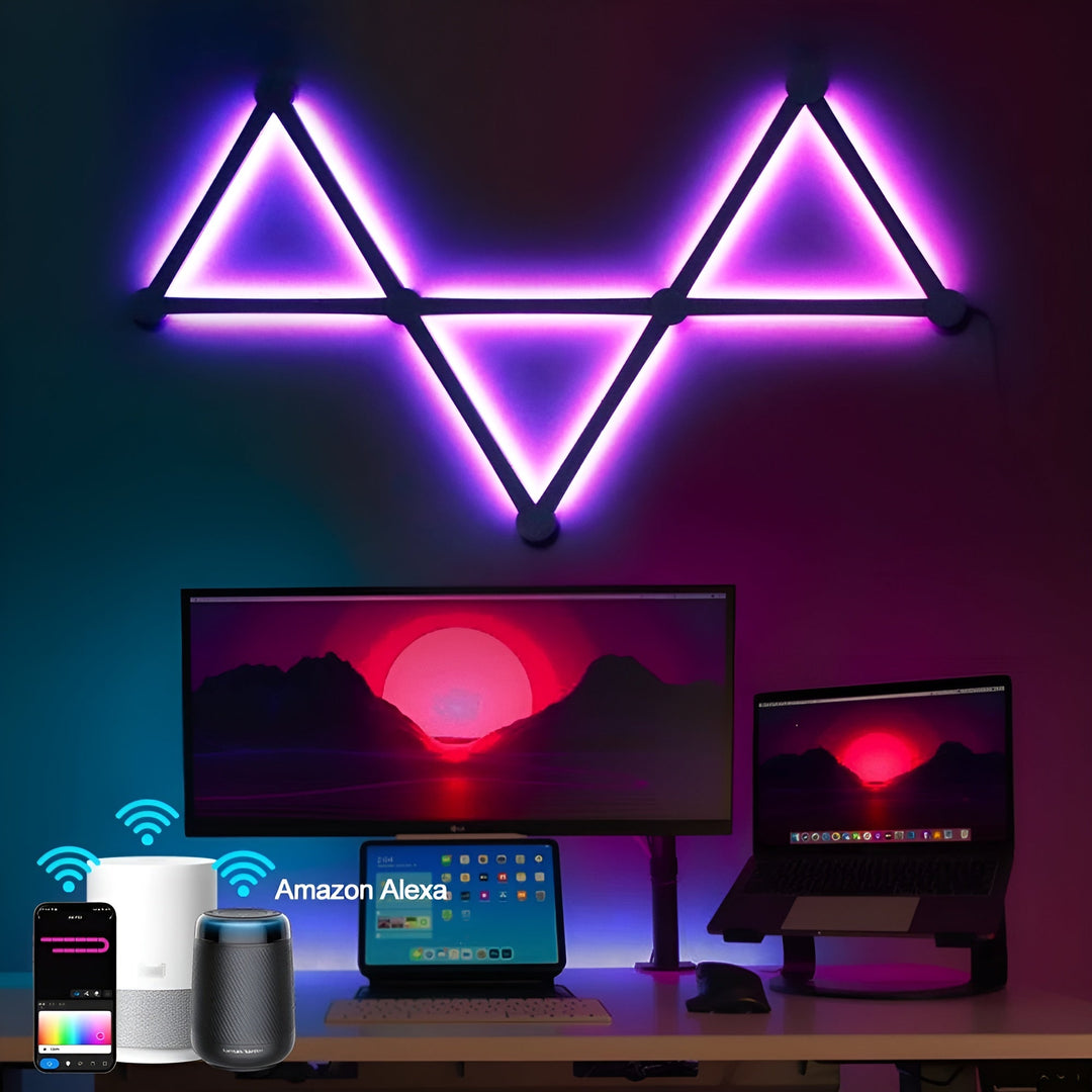 Applique RGB Intelligente Musique | Gaming TV et Chambre Changement Couleur