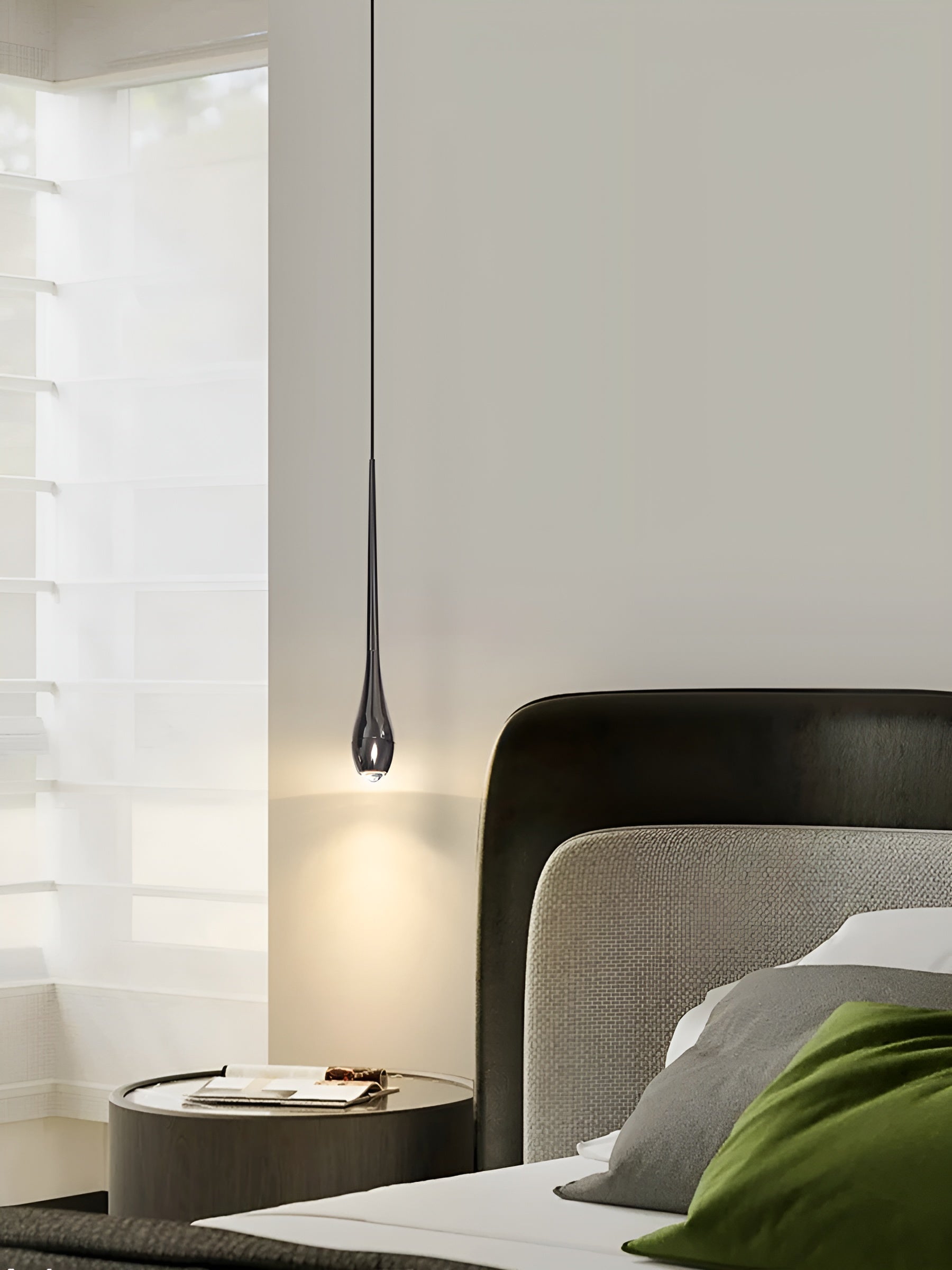 Suspension Goutte LED Moderne | Lumière Chaude ou Froide Cuisine et Table à Manger