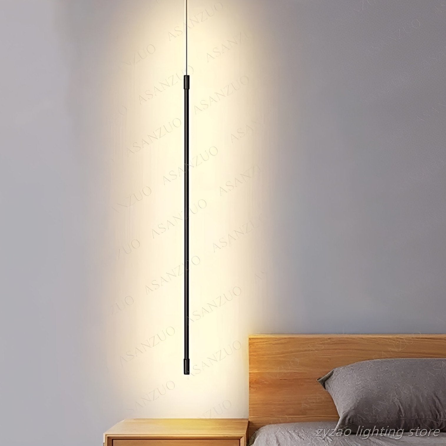 HarmonyLine Suspension Linéaire Réglable | Design Architectural Moderne Froid ou Chaud
