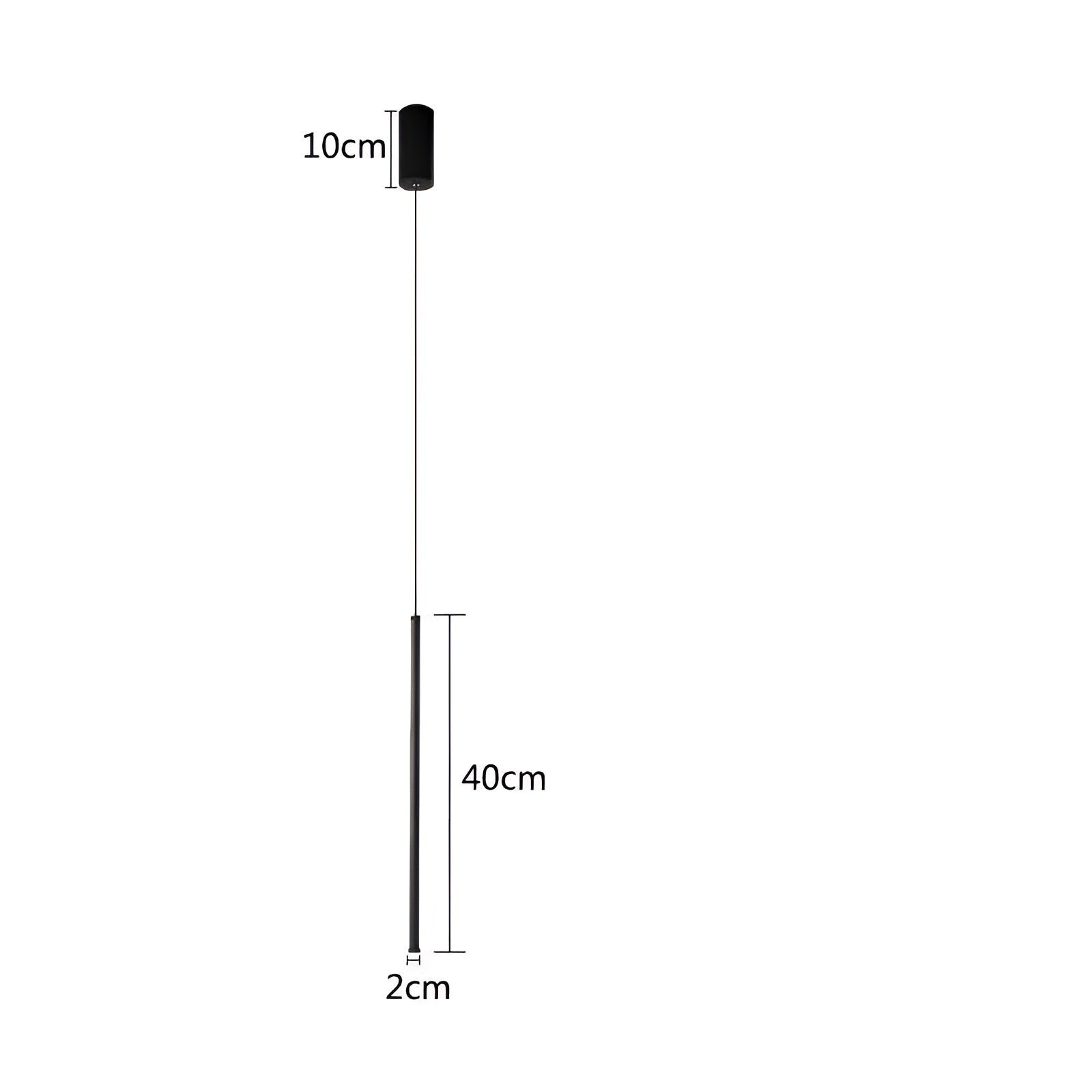 HarmonyLine Suspension Linéaire Réglable | Design Architectural Moderne Froid ou Chaud