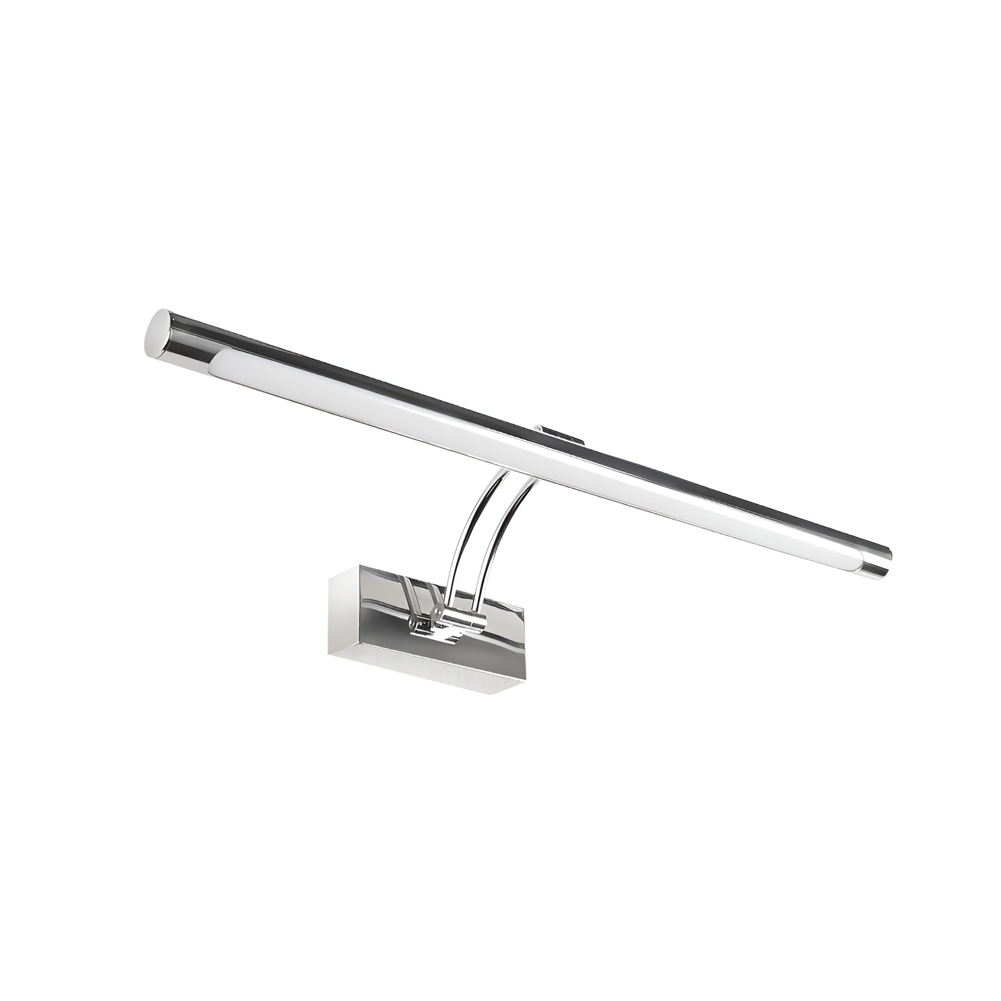 Applique Moderne Miroir Noir ou Argent | Idéale au-Dessus du Miroir 40cm