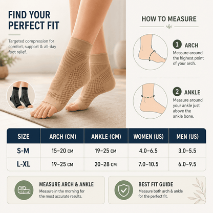 Breathable Ankle Compression Sleeve - Sport & Daily Support