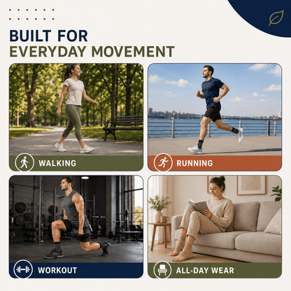 Breathable Ankle Compression Sleeve - Sport & Daily Support