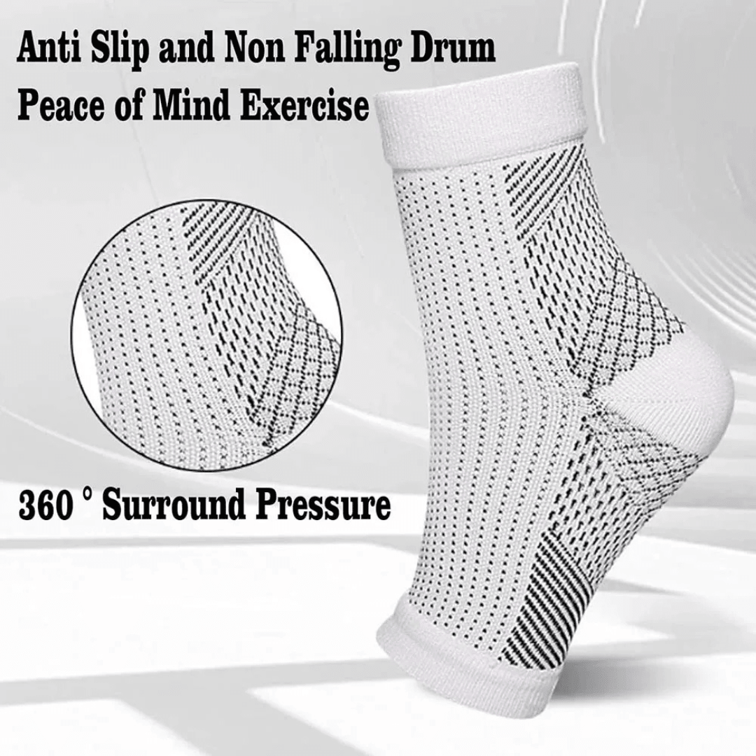 Breathable Ankle Compression Sleeve - Sport & Daily Support