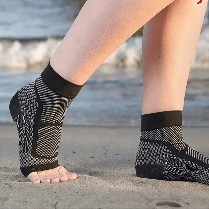 Breathable Ankle Compression Sleeve - Sport & Daily Support