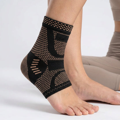 Compression Ankle Sleeve - Pain Relief with Elbow Pad Option