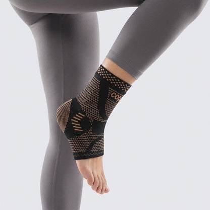 Compression Ankle Sleeve - Pain Relief with Elbow Pad Option