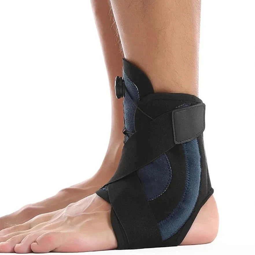 Dial Adjustment Crossed Ankle Sleeve - Running & Basketball Precision