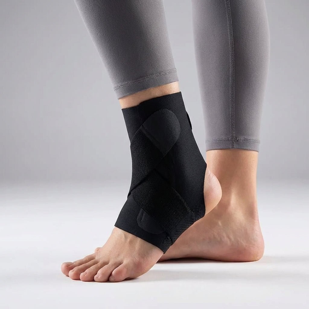 Breathable Adjustable Ankle Sleeve - Single Active Sport Support