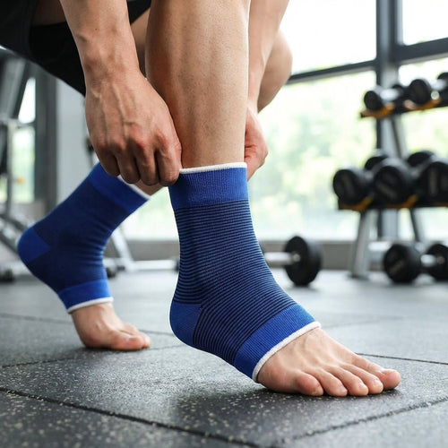 Breathable Low-Profile Ankle Sleeve - Sport & Active Stability