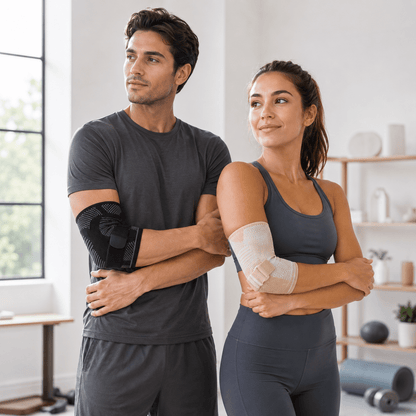 Adjustable Elbow Compression Sleeve - Sport & Tennis Elbow Relief