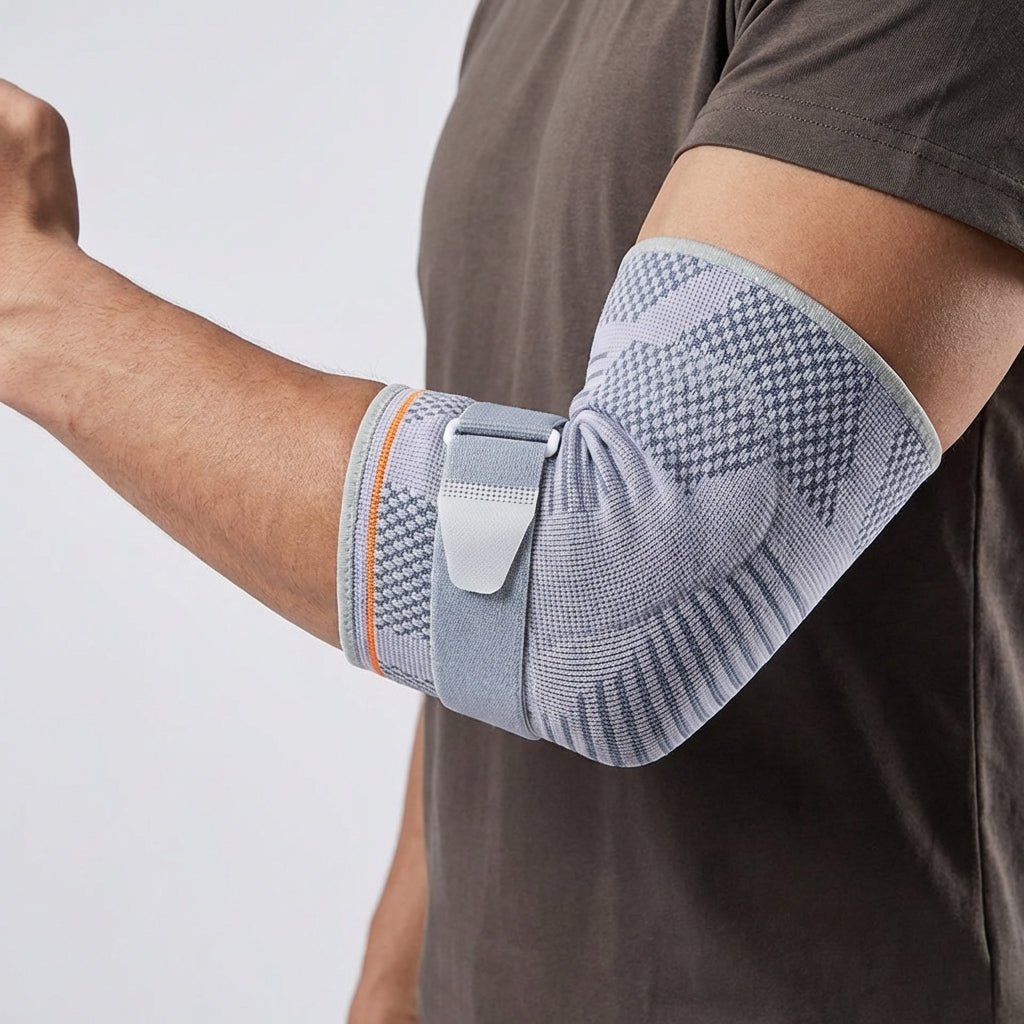 Adjustable Elbow Compression Sleeve - Sport & Tennis Elbow Relief