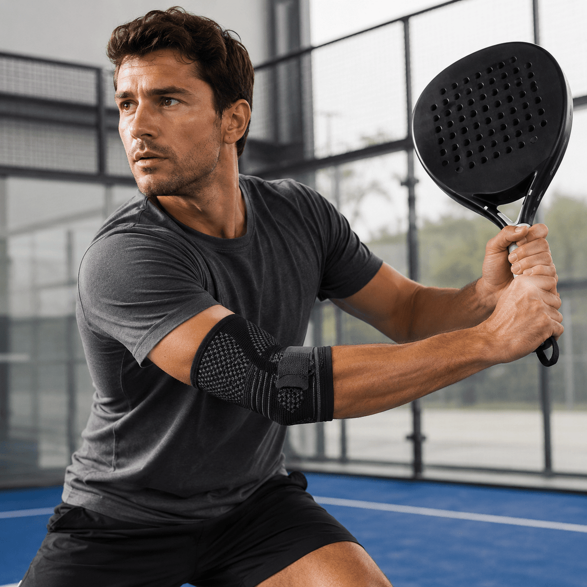 Adjustable Elbow Compression Sleeve - Sport & Tennis Elbow Relief