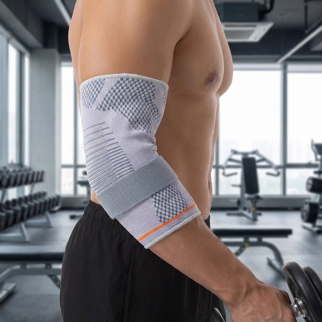 Adjustable Elbow Compression Sleeve - Sport & Tennis Elbow Relief