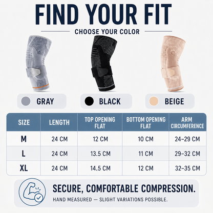 Adjustable Elbow Compression Sleeve - Sport & Tennis Elbow Relief
