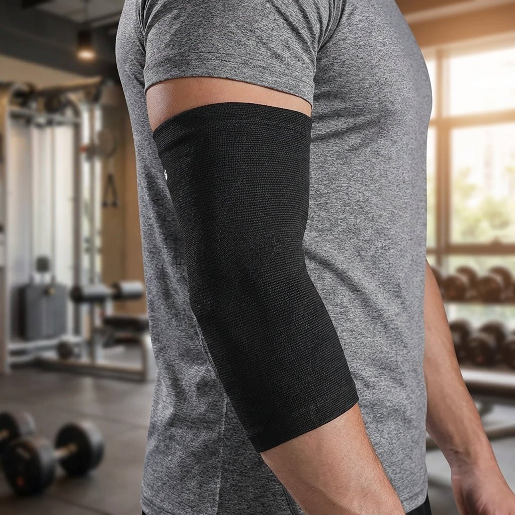 Elbow Compression Sleeve - Light Breathable Sport & Daily Support