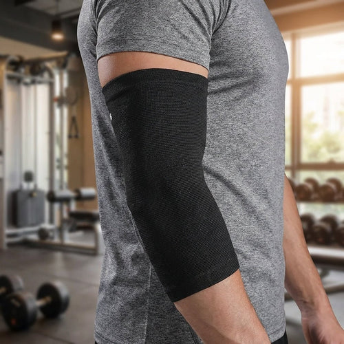 Elbow Compression Sleeve - Light Breathable Sport & Daily Support