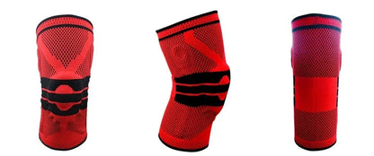 3D Knee Sleeve with Stabilizers & Gel Pad - Sport & Gym Premium