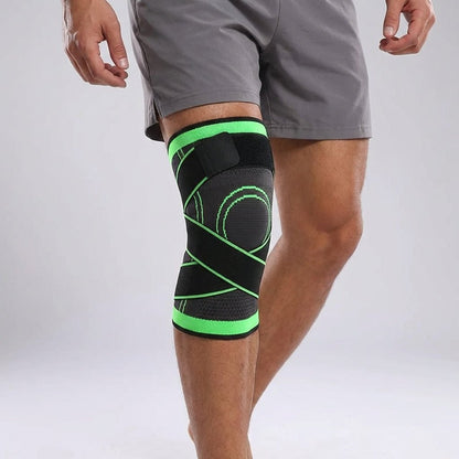 Adjustable Knee Sleeve with Straps - Running & Hiking Support