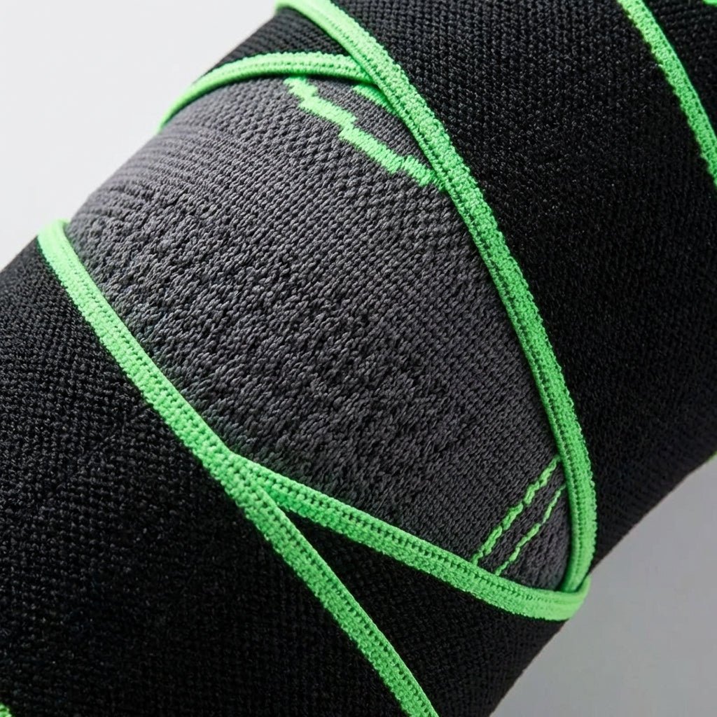 Adjustable Knee Sleeve with Straps - Running & Hiking Support