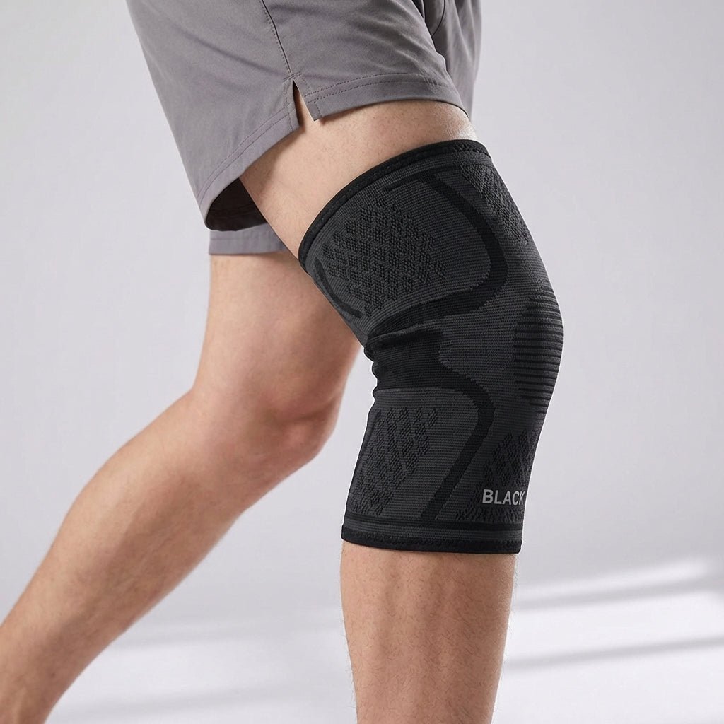 Adjustable Knee Sleeve with Straps - Running & Hiking Support