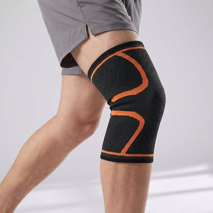 Adjustable Knee Sleeve with Straps - Running & Hiking Support