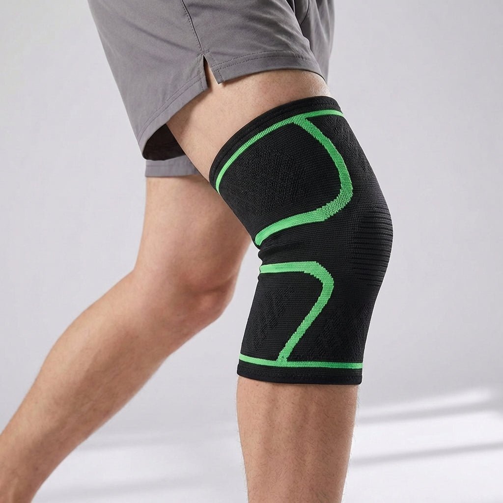 Adjustable Knee Sleeve with Straps - Running & Hiking Support