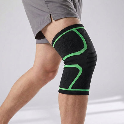 Adjustable Knee Sleeve with Straps - Running & Hiking Support