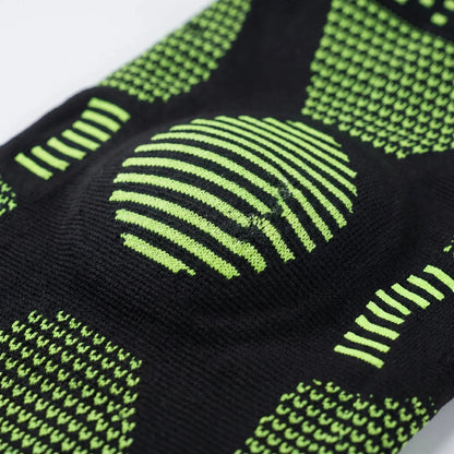 3D Knit Knee Sleeve with Patella Ring & Lateral Springs - Breathable