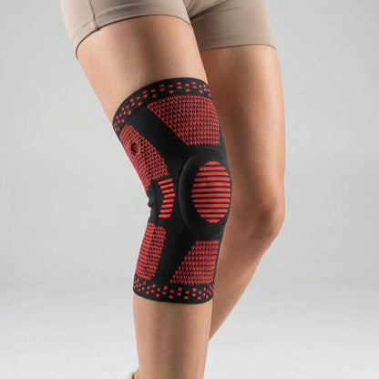 Knee Compression Sleeve with Cushioning - Support & Protection Comfort