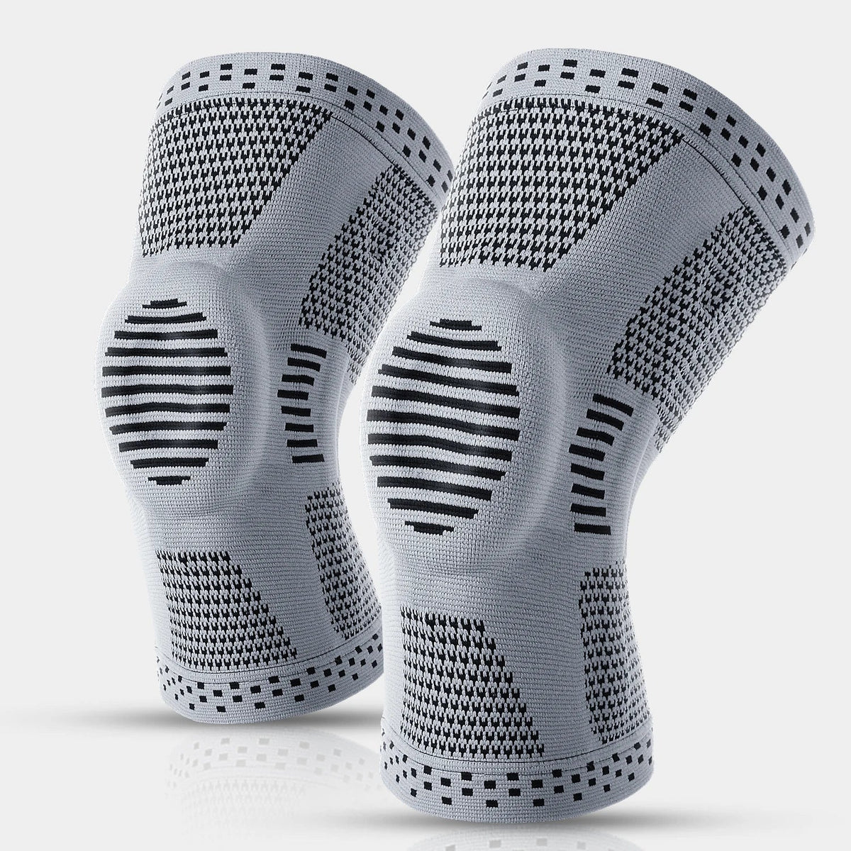 Knee Compression Sleeve with Cushioning - Support & Protection Comfort
