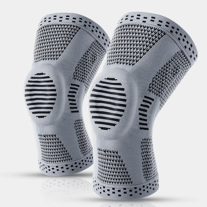 Knee Compression Sleeve with Cushioning - Support & Protection Comfort