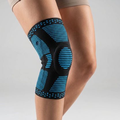 Knee Compression Sleeve with Cushioning - Support & Protection Comfort