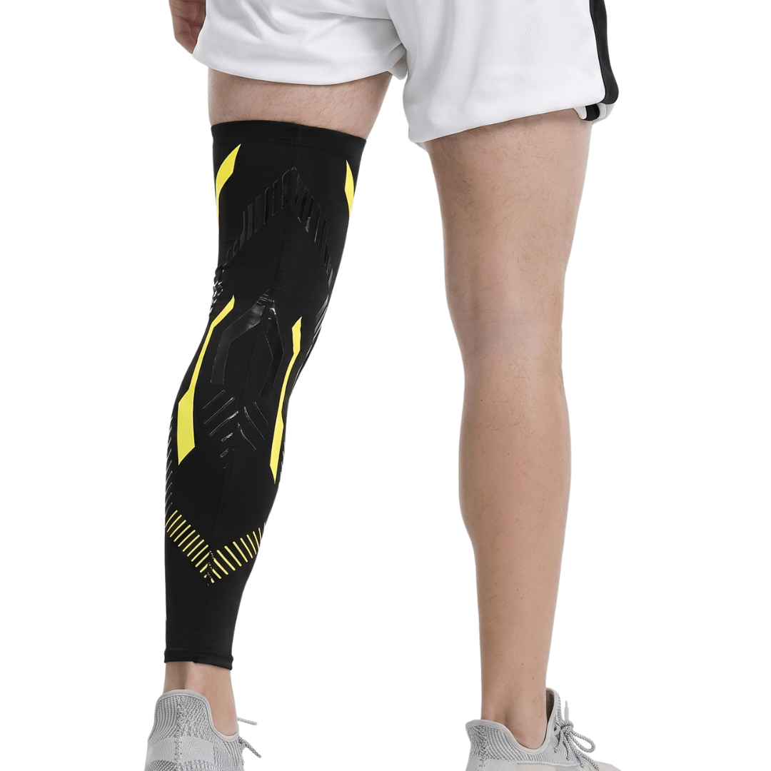 Knee Compression Sleeve with Padded Protection - Contact Sport L/R