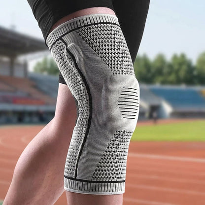 Knee Compression Sleeve with Patella Support - Complete Stability
