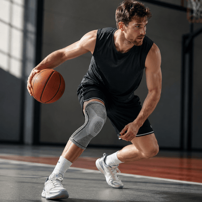 Knee Compression Sleeve with Patella Support - Complete Stability