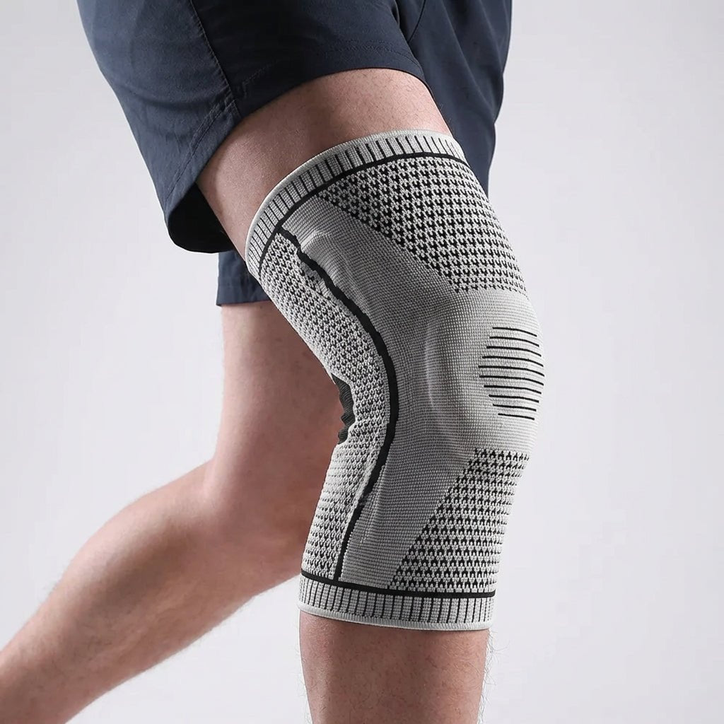 Knee Compression Sleeve with Patella Support - Complete Stability