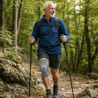 Knee Compression Sleeve with Patella Support - Complete Stability