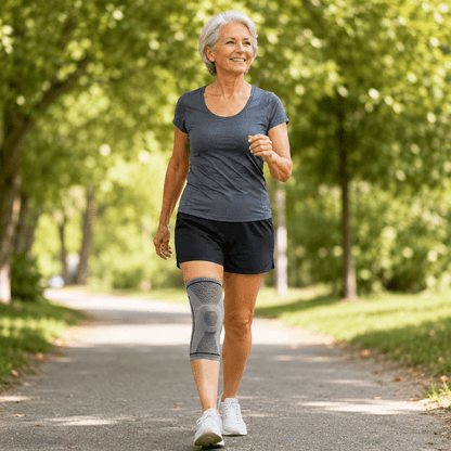 Knee Compression Sleeve with Patella Support - Complete Stability