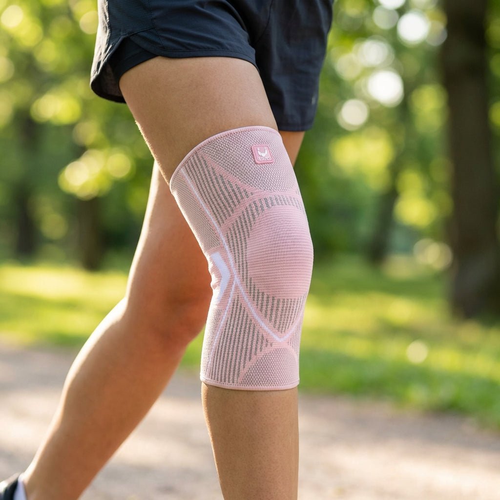 Knee Compression Sleeve - Running & Cycling Performance