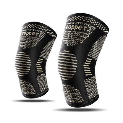 Knee Compression Sleeve - Pain Relief & Support 1 or 2 Pieces