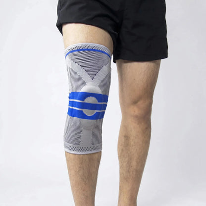 Men's Knee Sleeve with Stabilizers & Knit Pad - Sport & Gym