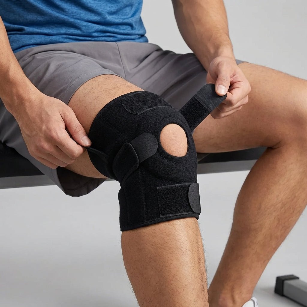 Sport Knee Sleeve - Running & Training with Spring Options