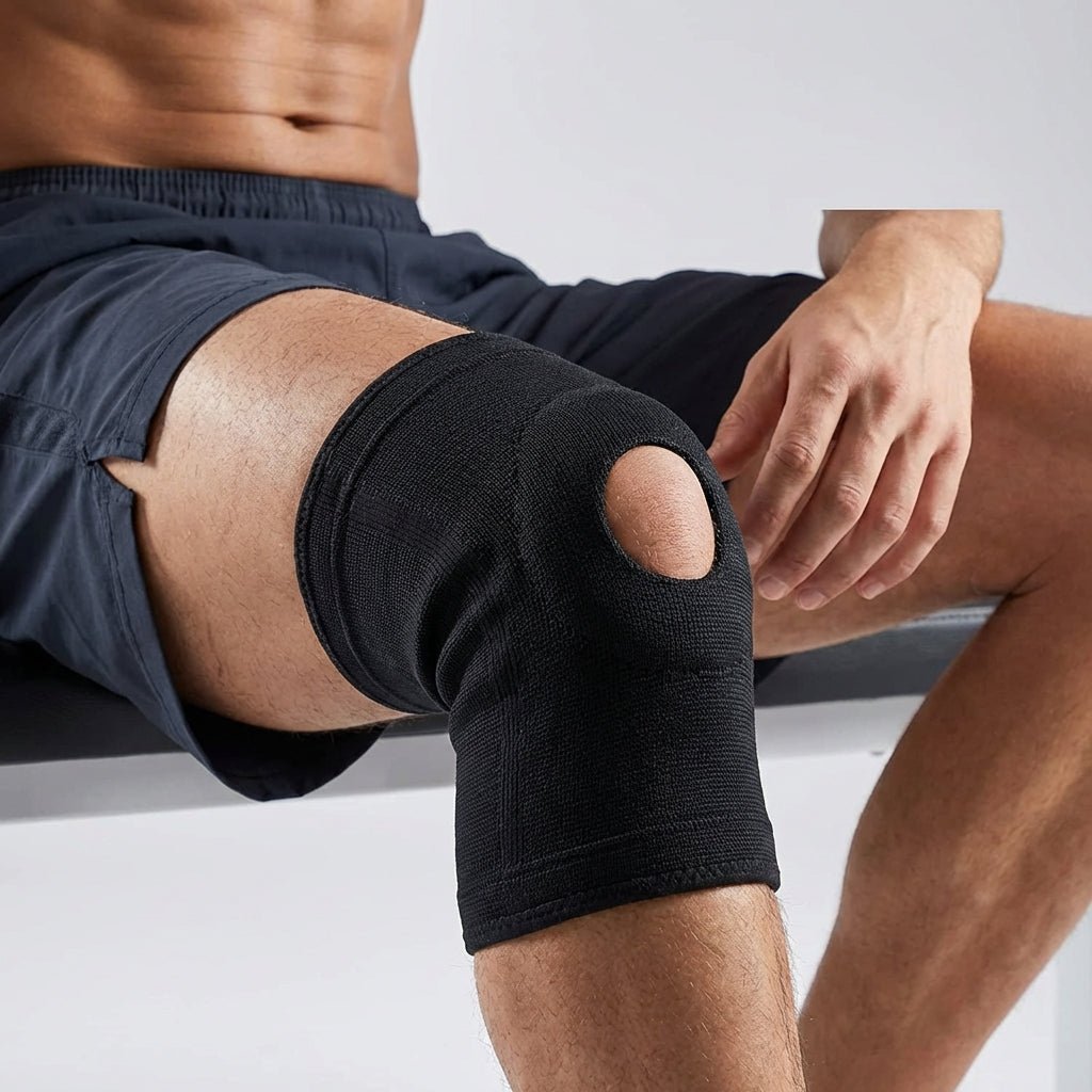 Sport Knee Sleeve - Running & Training with Spring Options