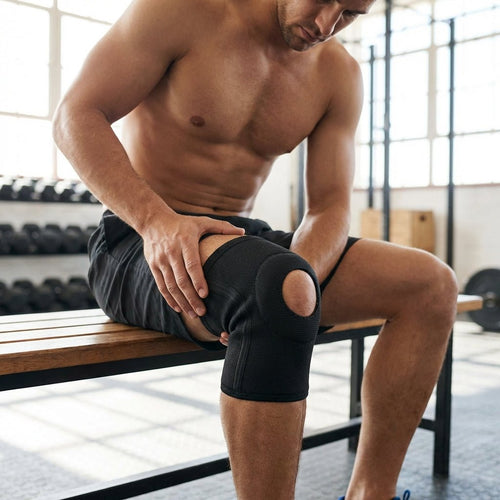Sport Knee Sleeve - Running & Training with Spring Options