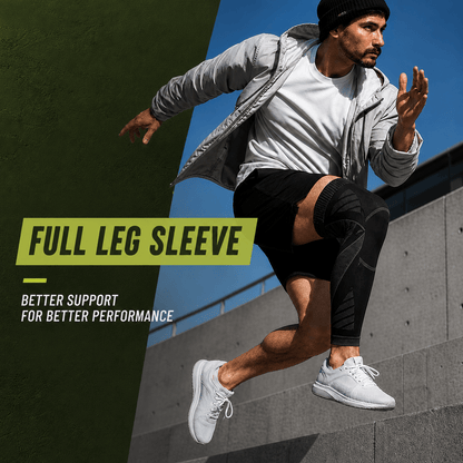 Full Leg Compression Sleeve - Knee & Thigh Integrated Support