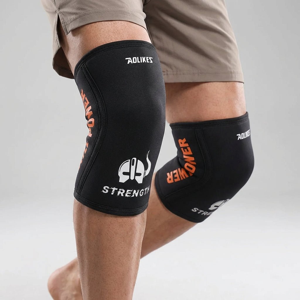 7mm Compression Knee Sleeves - Weightlifting & Heavy Squat Support