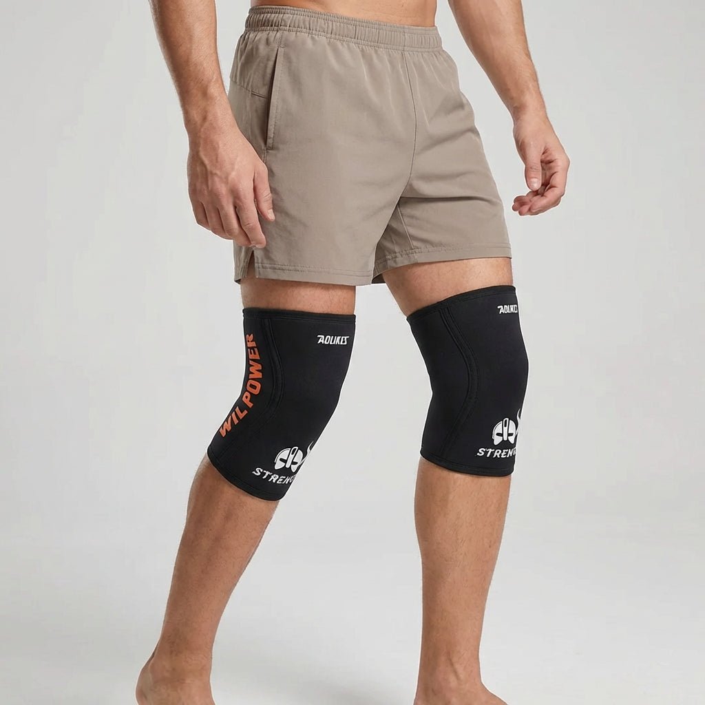 7mm Compression Knee Sleeves - Weightlifting & Heavy Squat Support