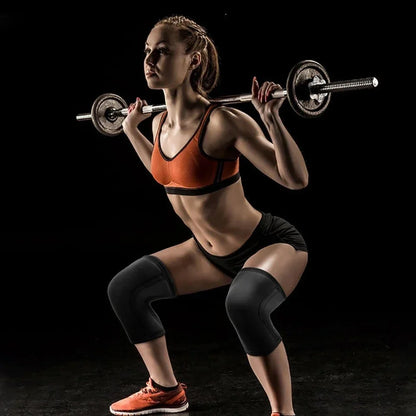 7mm Compression Knee Sleeves - Weightlifting & Heavy Squat Support