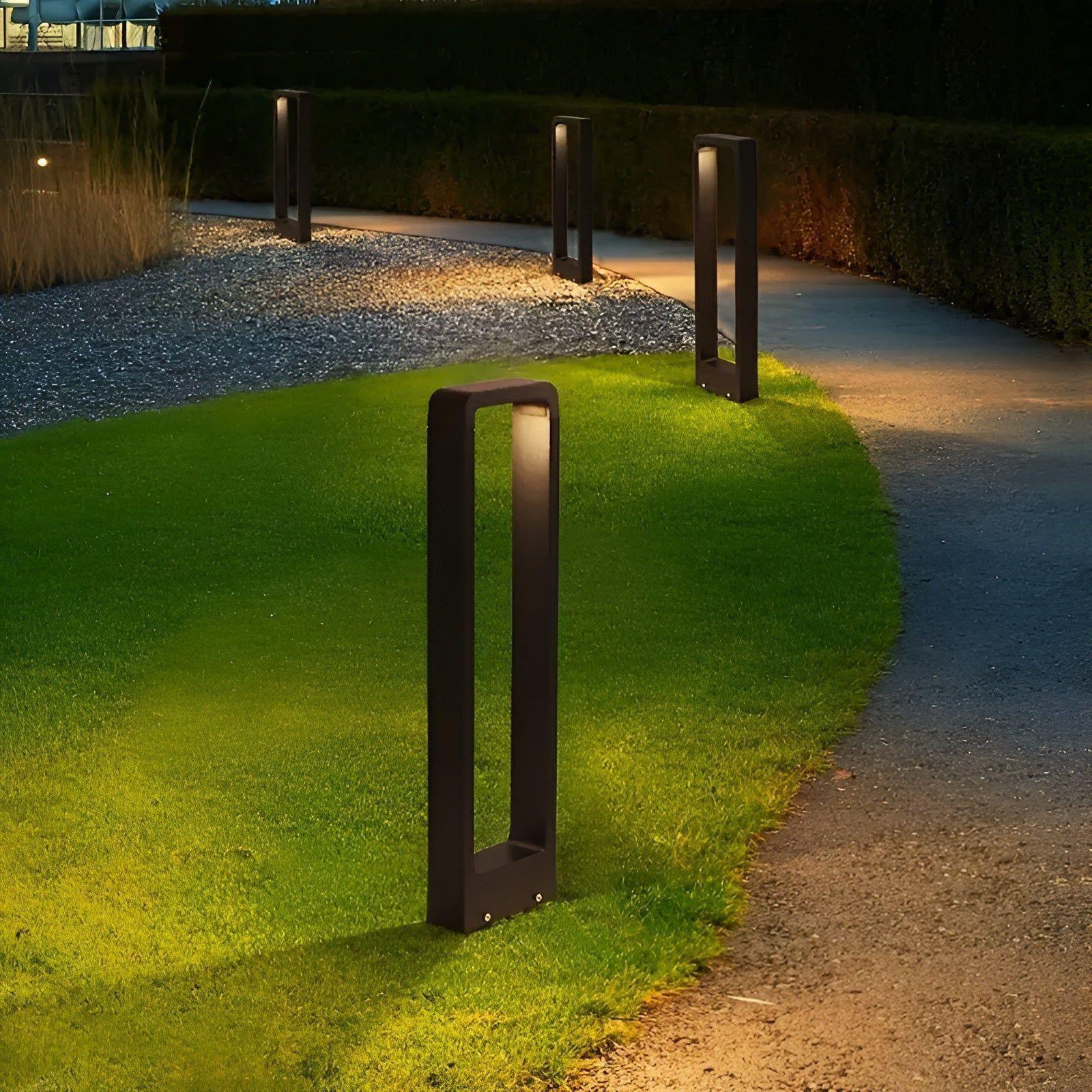 Borne Lumineuse Aluminium LED | Terrasse et Allée Résistante 30 ou 40cm
